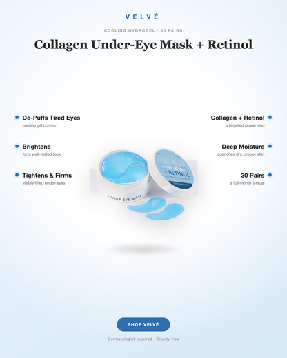 Collagen Under-Eye Mask + Retinol — benefits