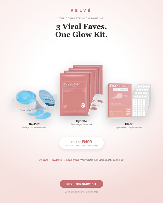 The Velvé Glow Kit — 3 viral faves in one routine