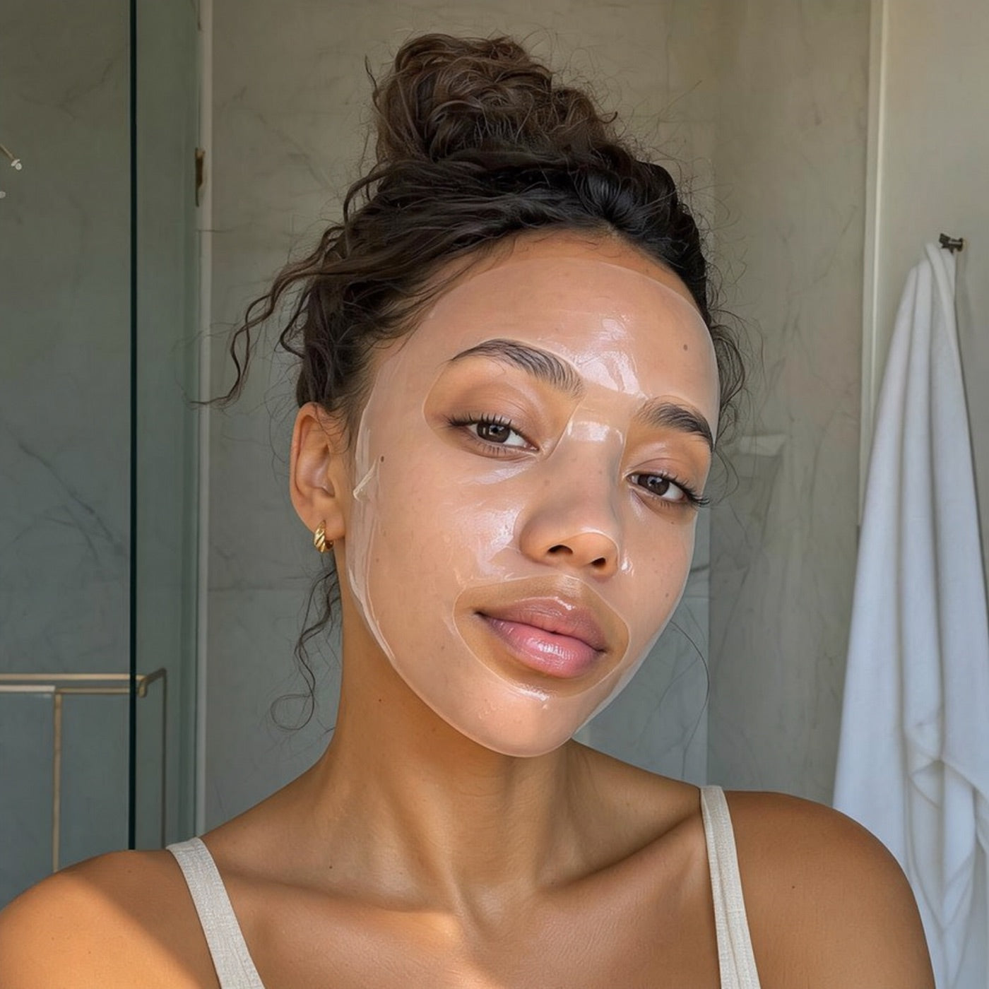 Bio-collagen face mask