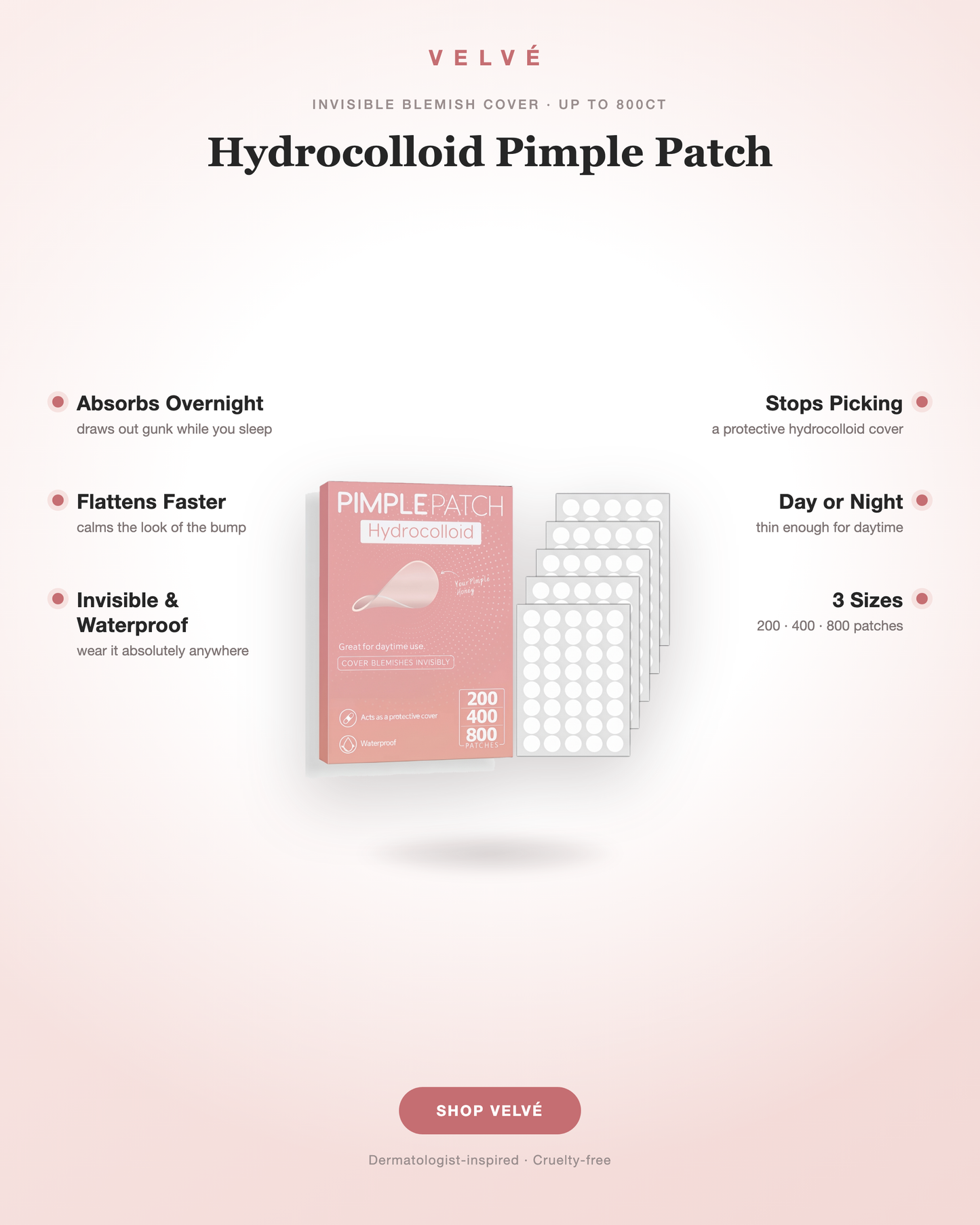 Hydrocolloid Pimple Patch — benefits