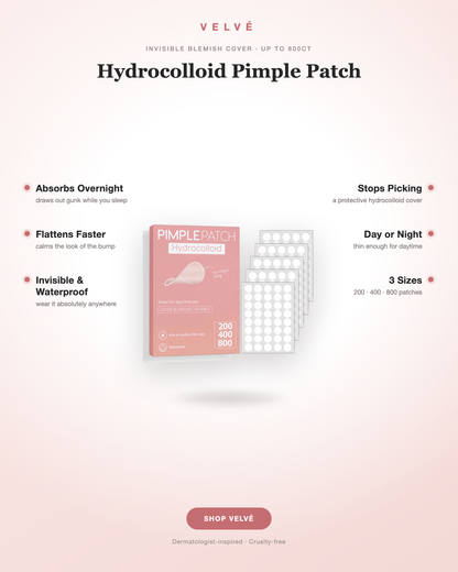 Hydrocolloid Pimple Patch — benefits
