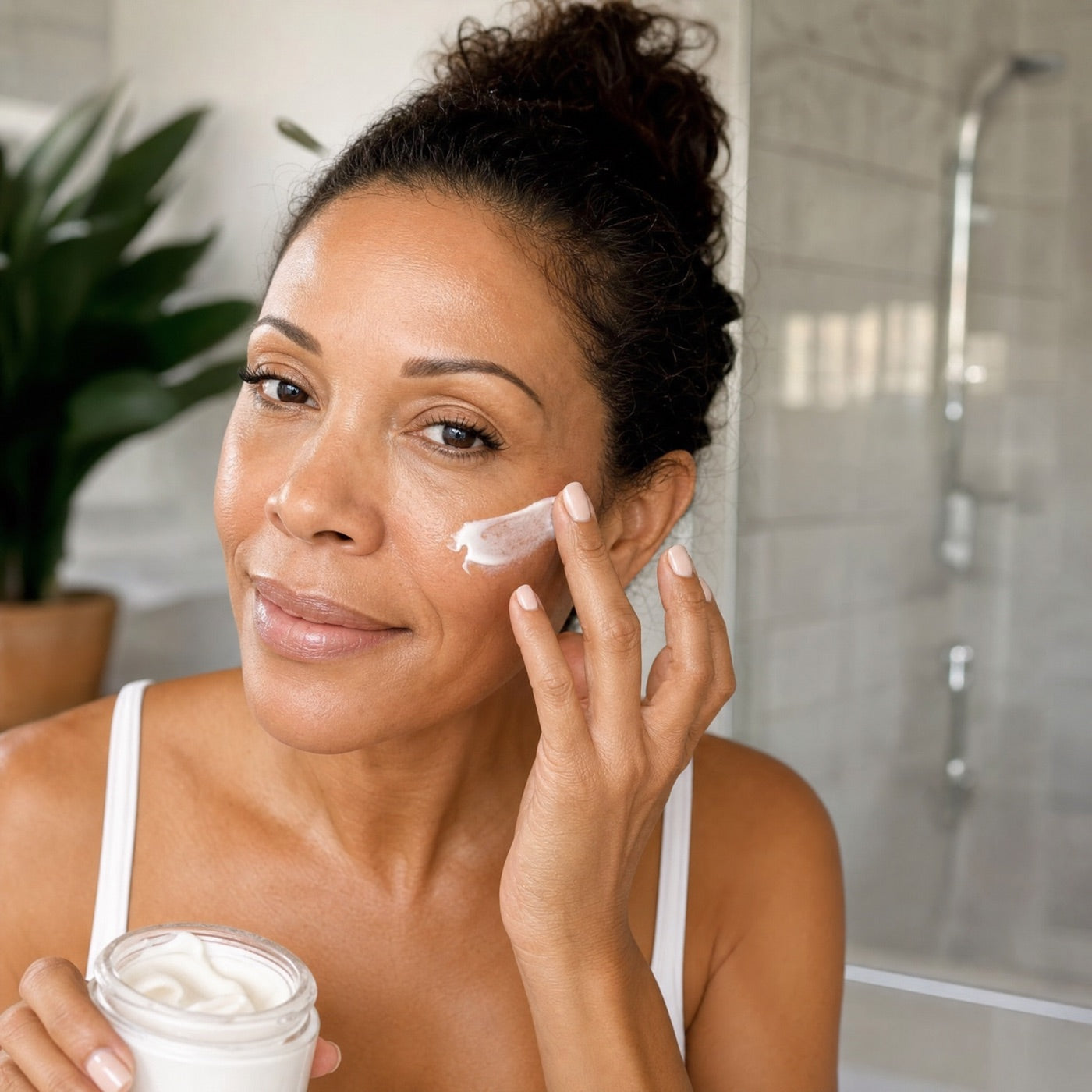 Retinol + collagen firming face cream