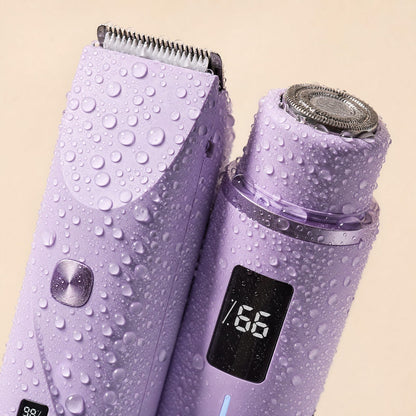 Velvé purple — dual-head close-up